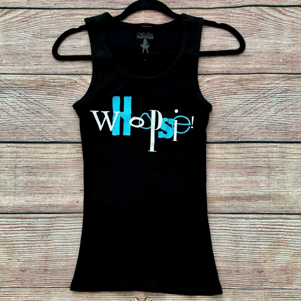 Chelsea Handler • Black ‘Whoopsie!’ Tour Merch Tank Top - Women’s Size Medium